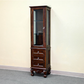 Bellaterra Linen Cabinet Walnut-24-202016H-TOWER