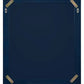 Image is photo of back of Heritage Blue Ancerre mirror showing mounting hardware and corner reinforcements.